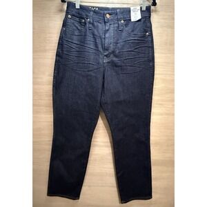 J.Crew Curvy Vintage Slim Straight Size 30 Dark Wash NEW MRSP $128